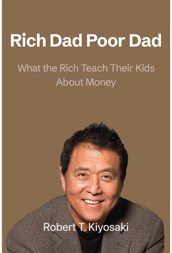 Rich Dad Poor Dad Audio Book Summary Cover