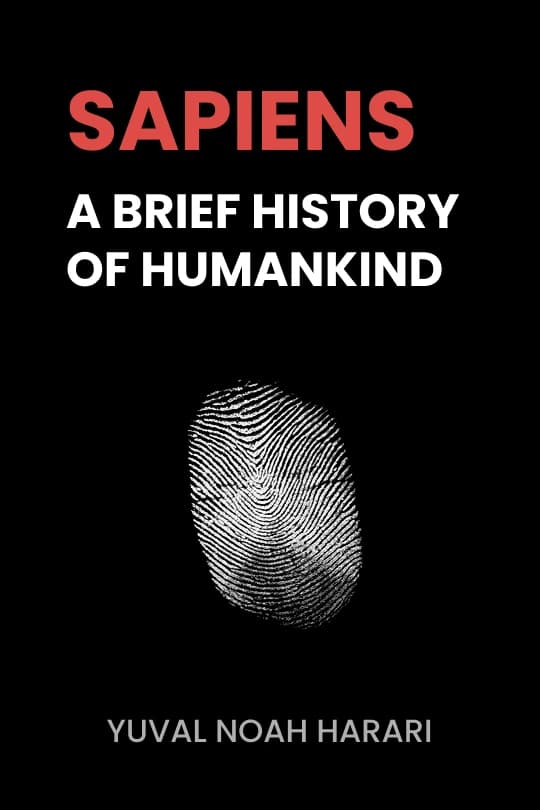 Sapiens: A Brief History of Humankind Audio Book Summary Cover