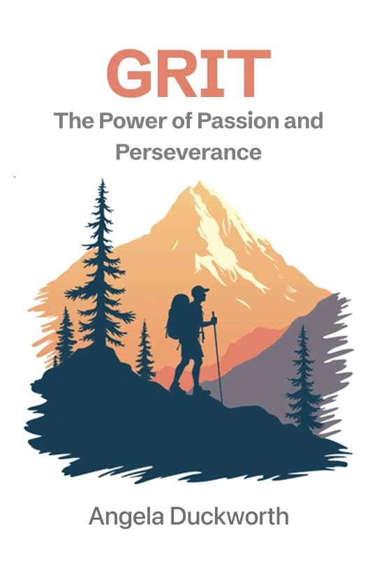 Grit: The Power of Passion and Perseverance Audio Book Summary Cover