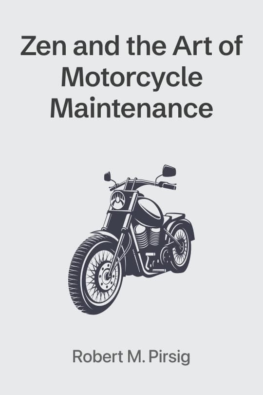 Zen and the Art of Motorcycle Maintenance: An Inquiry Into Values
