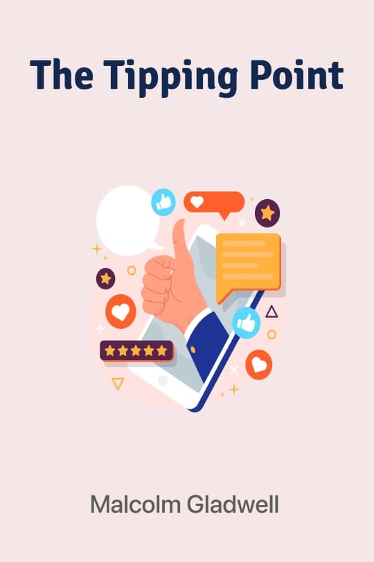 The Tipping Point: How Little Things Can Make a Big Difference Audio Book Summary Cover