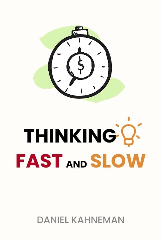 Thinking, Fast and Slow Audio Book Summary Cover