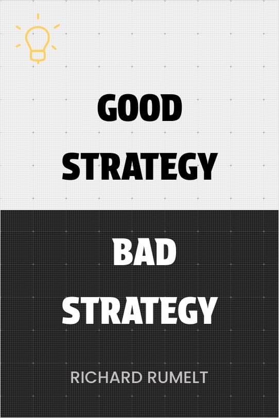 Good Strategy Bad Strategy: The Difference and Why It Matters Audio Book Summary Cover