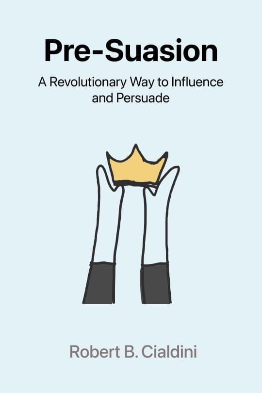 Pre-Suasion: A Revolutionary Way to Influence and Persuade Audio Book Summary Cover