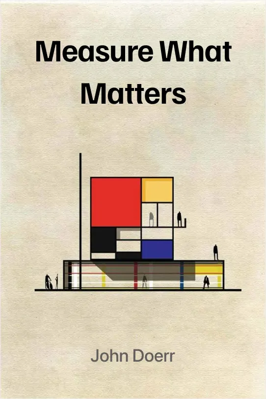 Measure What Matters Audio Book Summary Cover