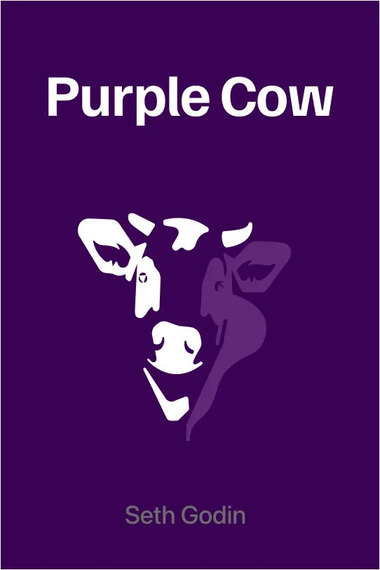Purple Cow: Transform Your Business by Being Remarkable Audio Book Summary Cover