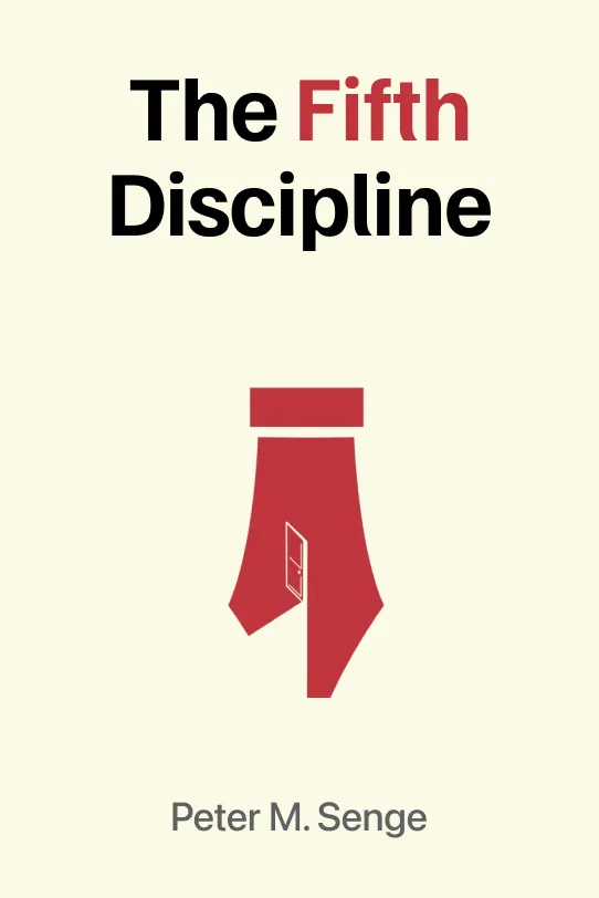 The Fifth Discipline: The Art & Practice of the Learning Organization Audio Book Summary Cover