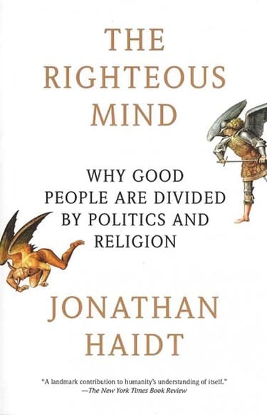 The Righteous Mind: Why Good People are Divided by Politics and Religion Audio Book Summary Cover